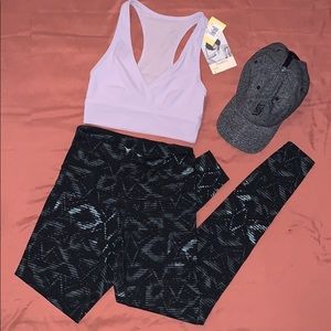 Crop top + Leggings + Hat (SET)
